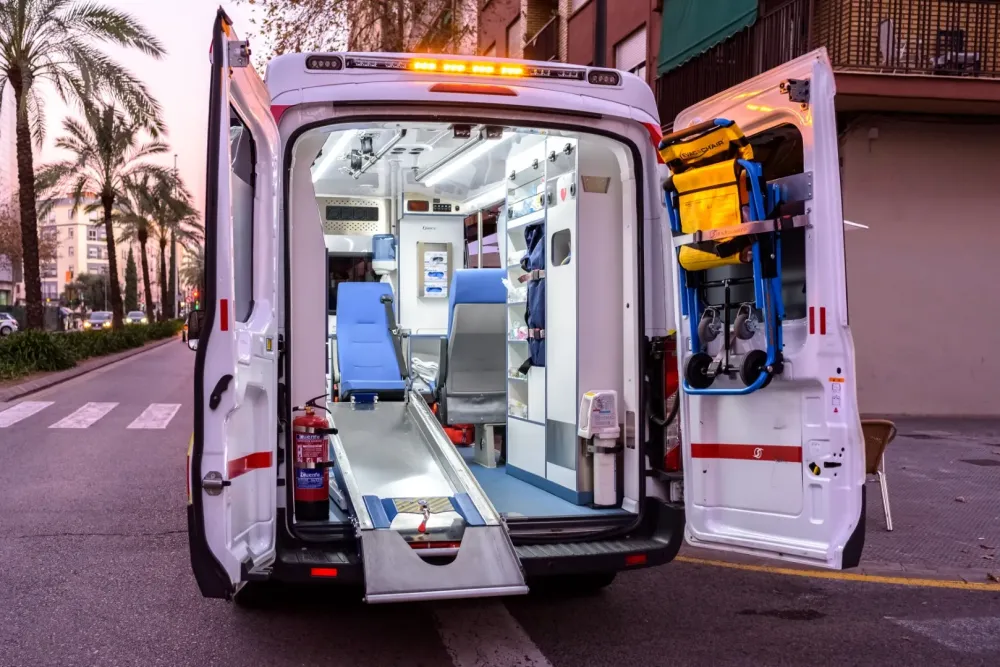 Ambulance rapide près de Etain