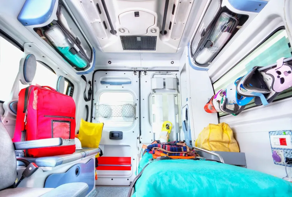 Interieur ambulances